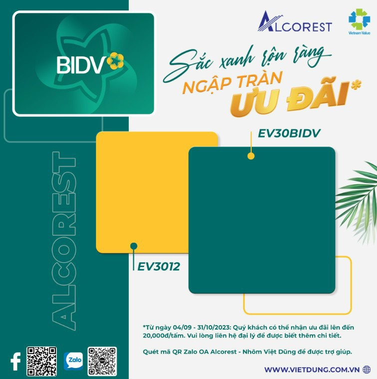 ALU ALCOREST- EV30BIDV