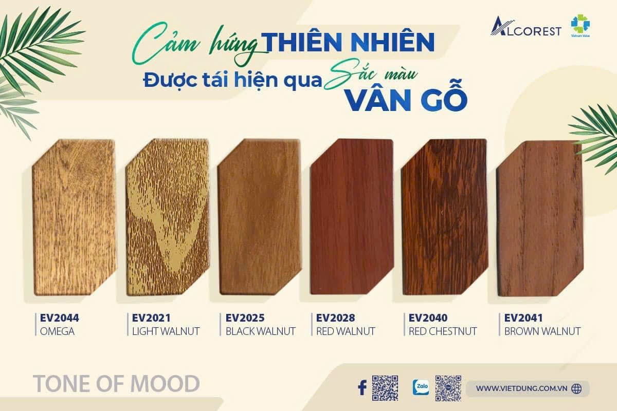 ALU VÂN GỖ